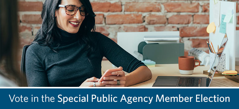 Vote in the Special Public Agency Member Election