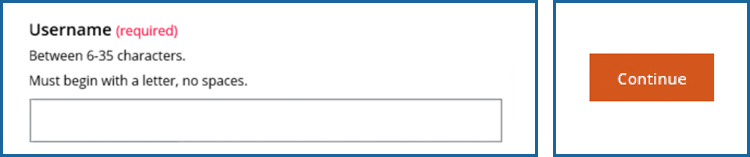 Screenshot of the myCalPERS pre-login page required password field. Your password must be at least 8 characters, with no spaces, and is case sensitive.