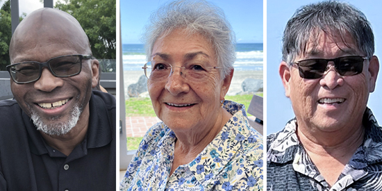 Decorative Image of Three CalPERS Retirees
