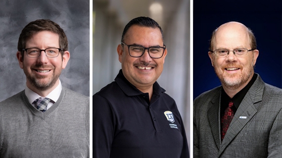 CSU Members (in order of left to right) Aaron Moore, Gregorio Alcantar, Ken Shultz
